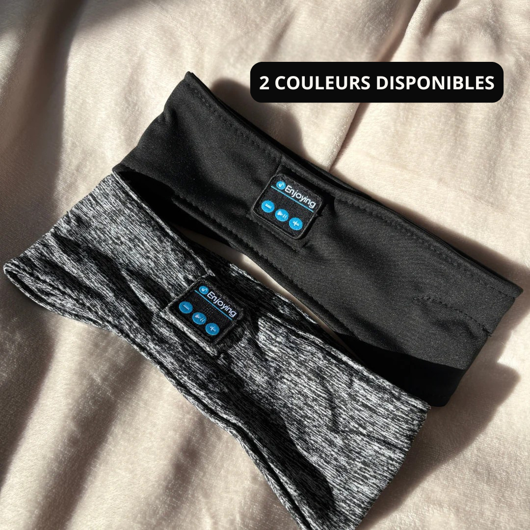 Bandeau Audio Bluetooth - Sport, sommeil & relaxation HelloBloomy