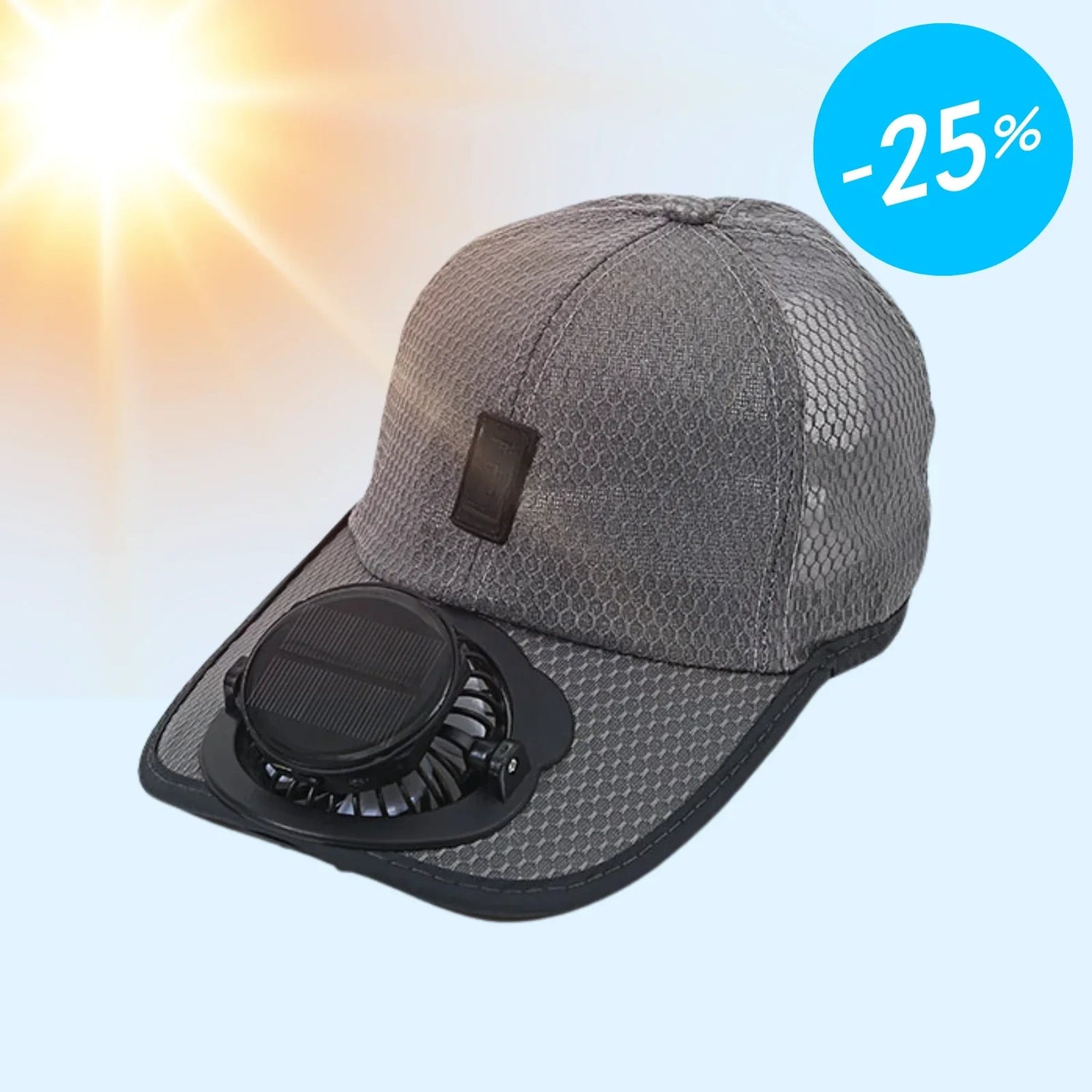 Casquette Ventilateur Intégré | Énergie Solaire, Zéro Batterie - BelAfè